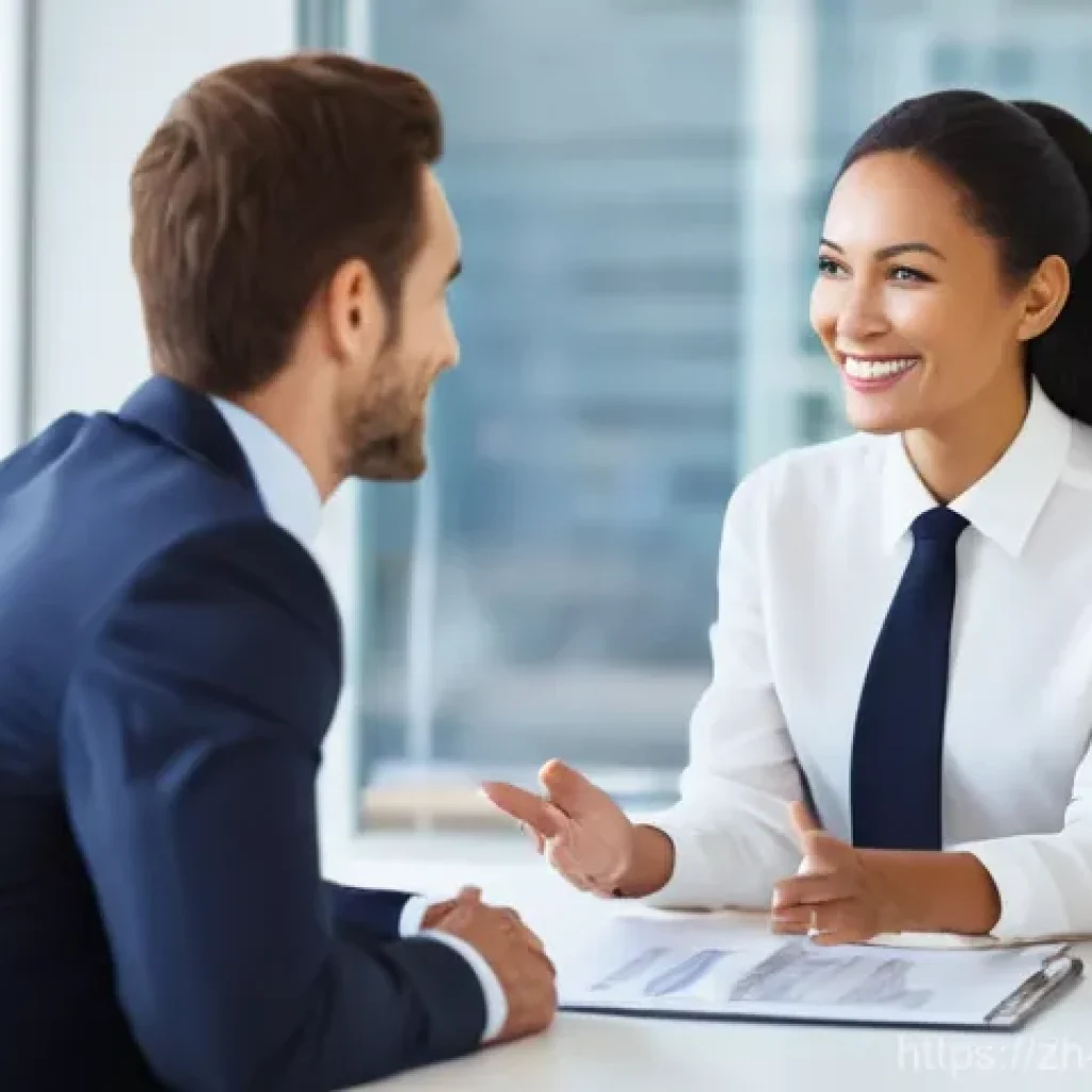 컨설턴트를 위한 클라이언트 인터뷰 기술 - **Prompt:** A dynamic scene depicting a professional business consultant (male, 30s, wearing a tailo...