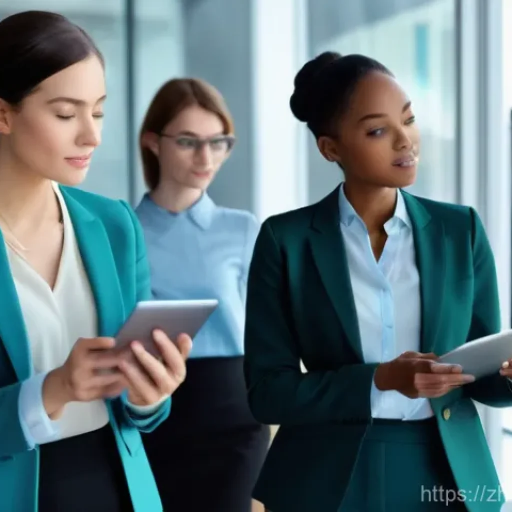 컨설턴트가 되는 데 필요한 교육 과정 - **Prompt 1: "The Visionary Digital Consultant"**
"A diverse group of professional consultants, w...