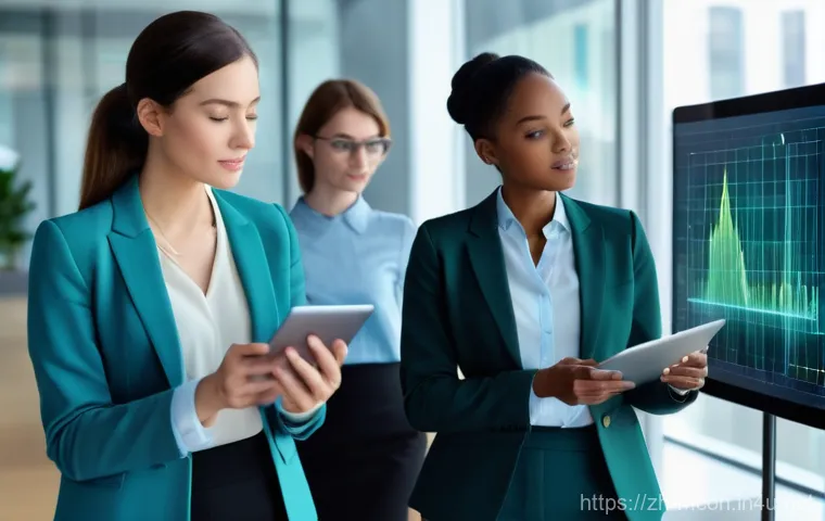 컨설턴트가 되는 데 필요한 교육 과정 - **Prompt 1: "The Visionary Digital Consultant"**
    "A diverse group of professional consultants, w...