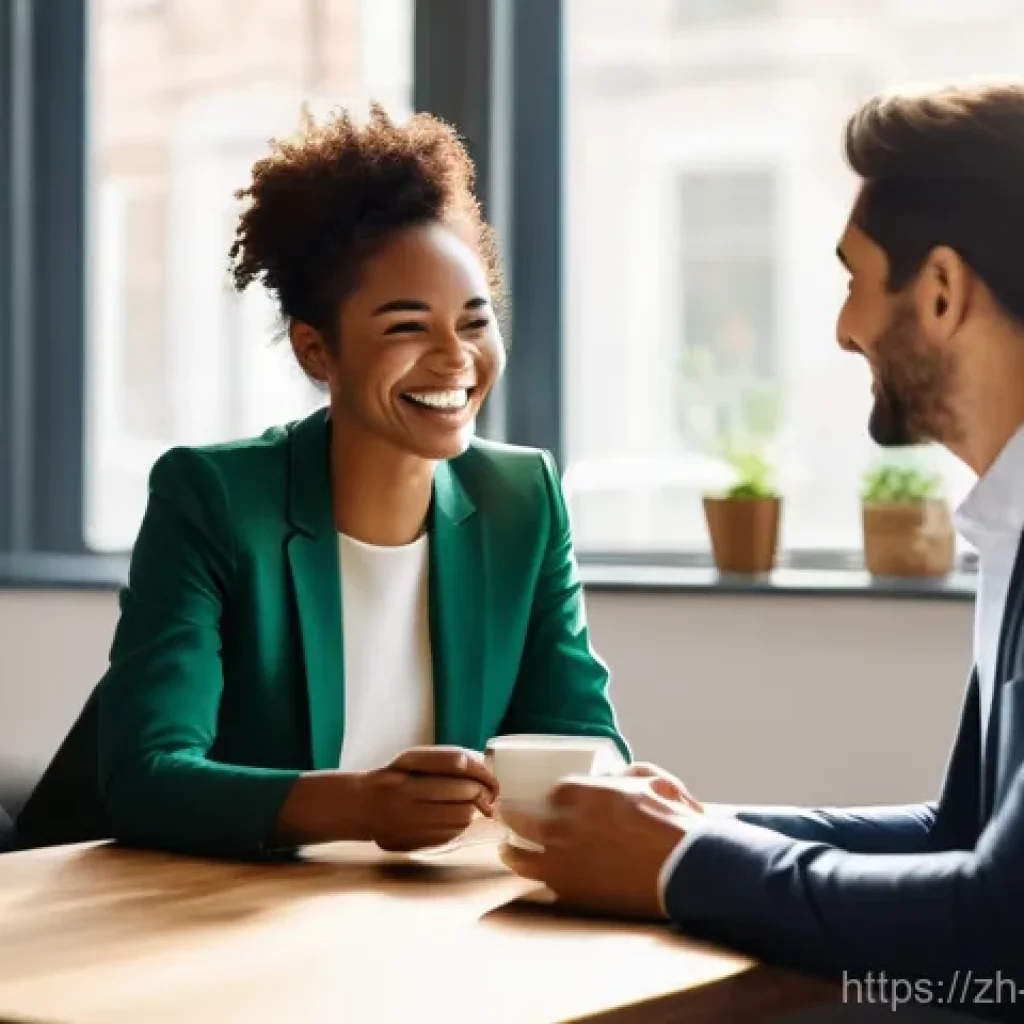 컨설턴트로서의 커뮤니케이션 스킬 - **Prompt:** A warm, inviting scene in a contemporary consulting office. A diverse male consultant an...