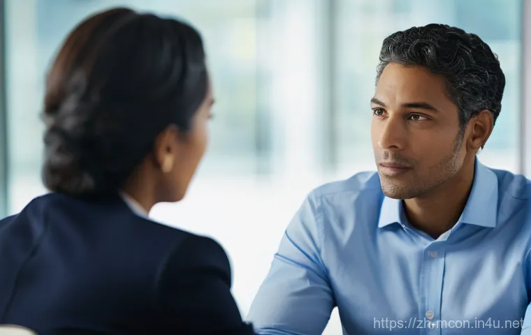 컨설턴트로서의 커뮤니케이션 스킬 - **Prompt:** A warm, inviting scene in a contemporary consulting office. A diverse male consultant an...