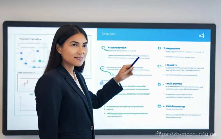 컨설턴트로서의 문제 정의 방법 - Harmony of Perspectives: Listening and Data Integration**

**Prompt:** A bustling, modern open-plan ...